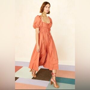 Ulla Johnson Palma Dress, Size 0, Rust ‘Aragon’ Color